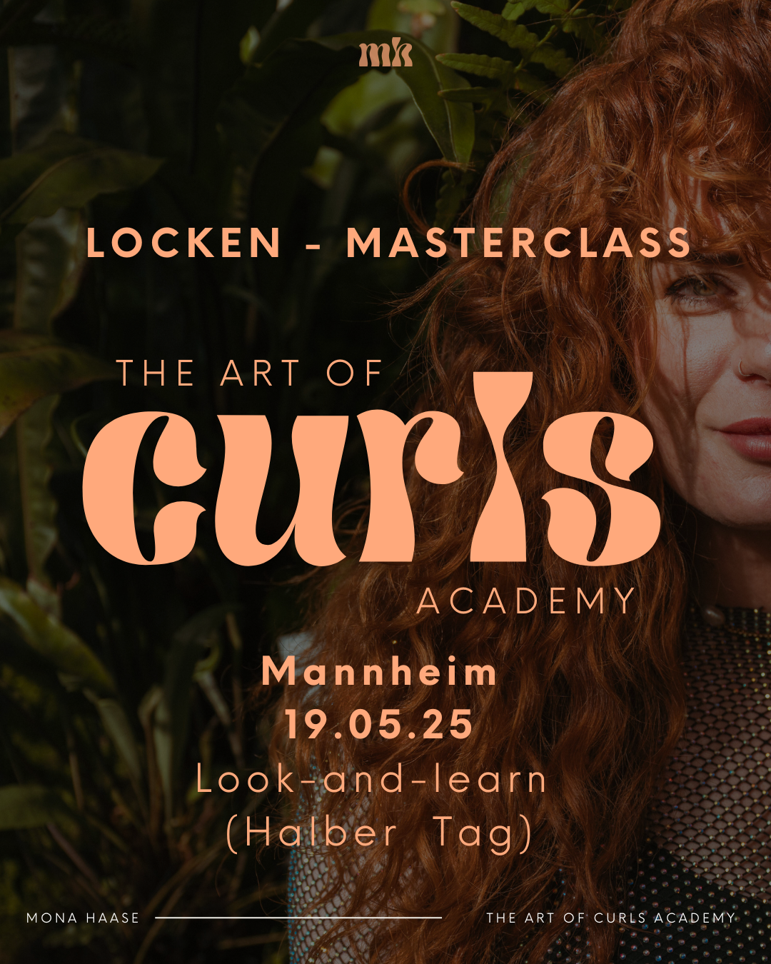 Mannheim (Look-and-Learn) „The Art of Curls“ Masterclass- 19.05.25 (halber Tag)