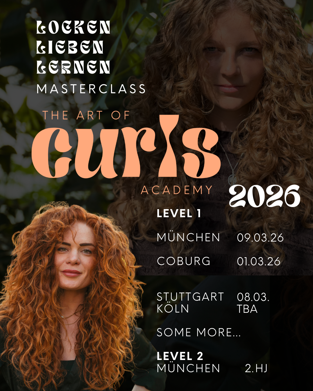 2026 „The Art of Curls“ Masterclass - ON TOUR