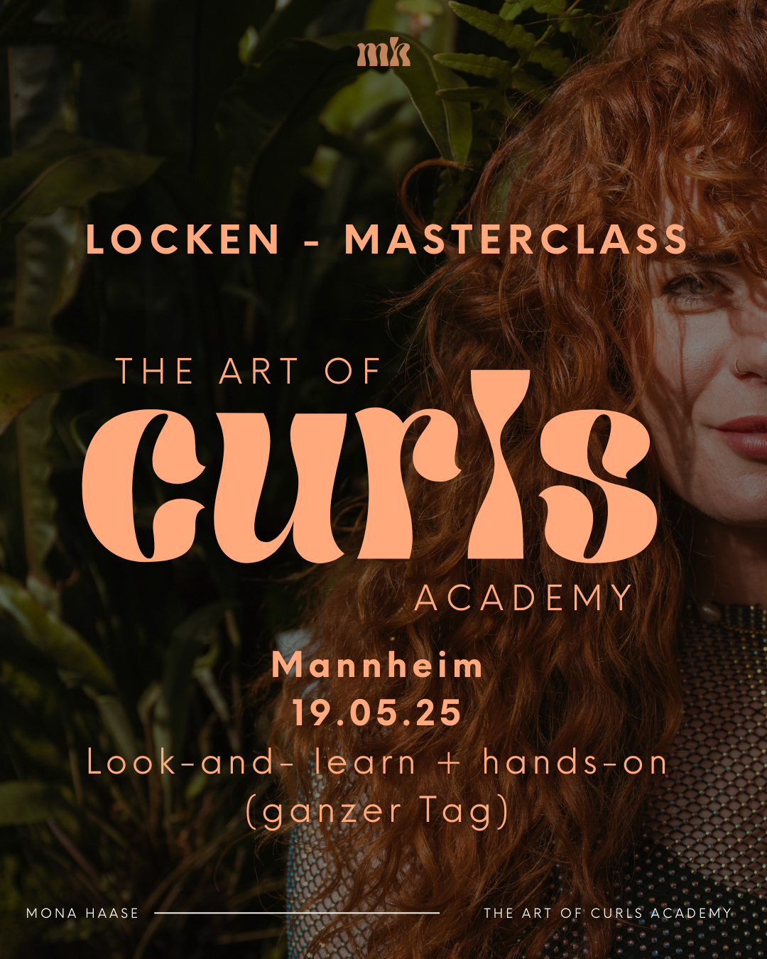Mannheim „The Art of Curls“ Masterclass 19.05.25 (ganzer Tag)