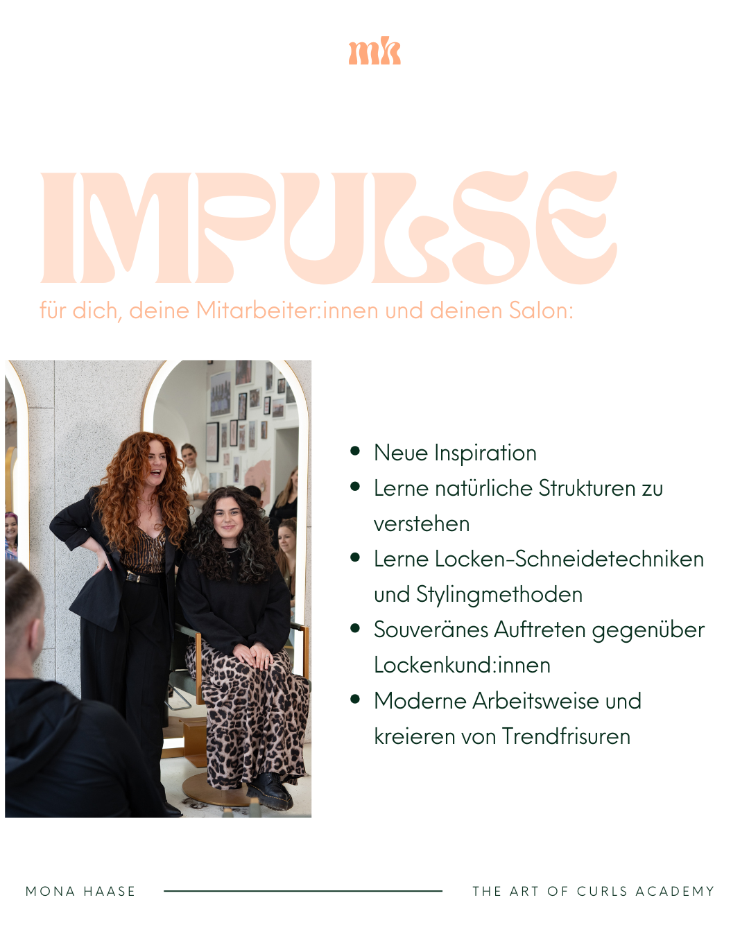 „The Art of Curls“ Masterclass - ON TOUR