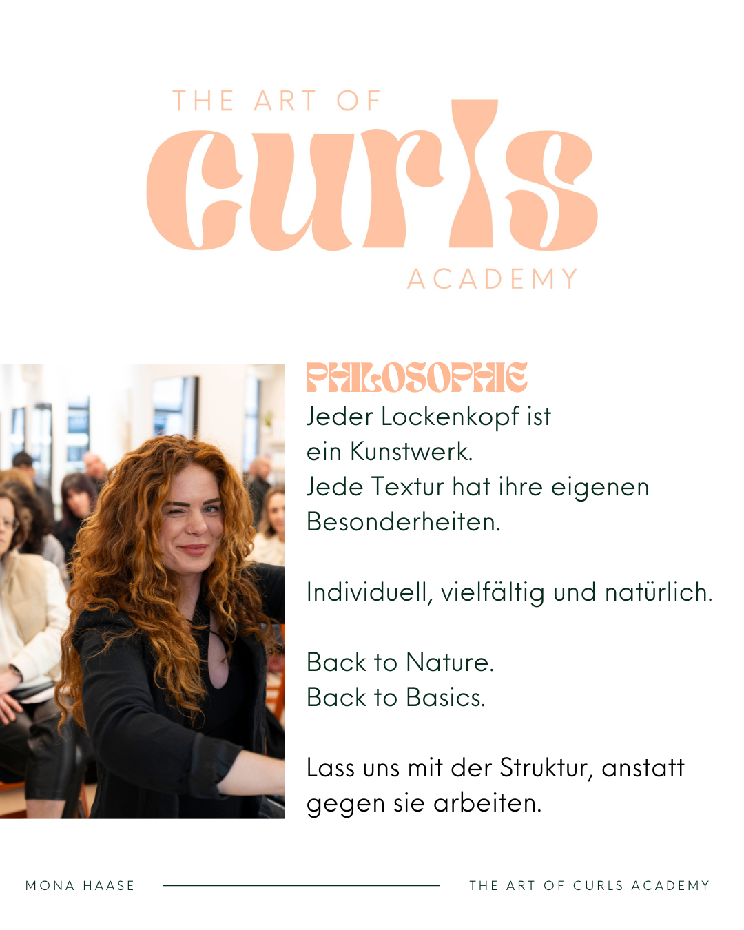 „The Art of Curls“ Masterclass - ON TOUR