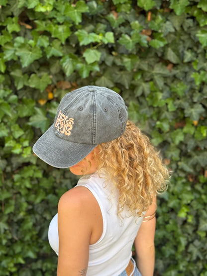 Curls Club Vintage Cap - Apricot on Top