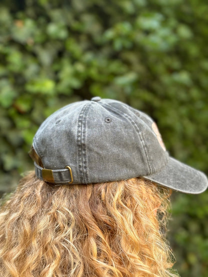 Curls Club Vintage Cap - Apricot on Top