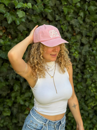 Curls Club Vintage Cap - Marshmellow on Top